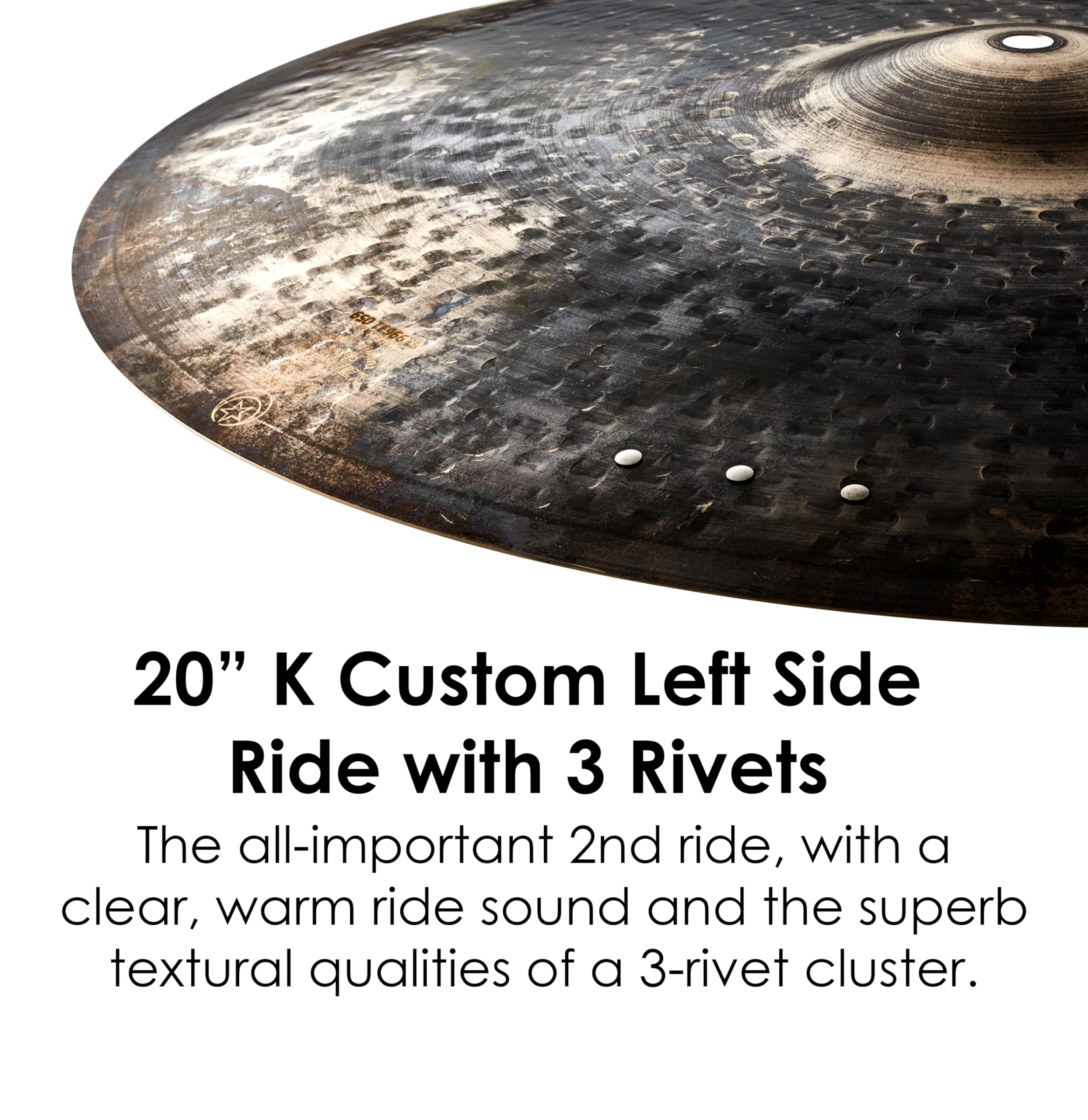 Amazon.com: Zildjian K Custom Left Side Ride Cymbal - 20